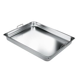 Gastronorm Behälter GN 2/1  x 65 mm Edelstahl | starre Griffe Produktbild