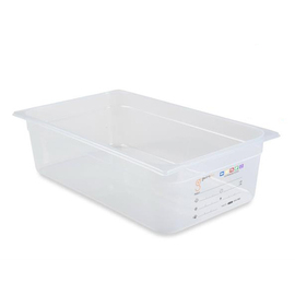 Lebensmittelbehälter GASTRO-PLUS GN 1/1 PP transparent 21 ltr | 530 mm x 325 mm H 150 mm Produktbild