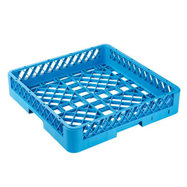 Universalspülkorb 500 mm x 500 mm H 100 mm | Polypropylen blau Produktbild