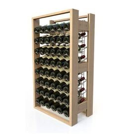 Weinregal VisioBois Holz 16 Drahtrostauflage(n) NF3 | 48 Flaschen à 0,75 ltr Produktbild