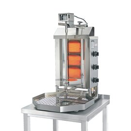 Gyros-Grillgerät G 1 Flüssiggas 5,25 kW | rechteckige Fettwanne Produktbild