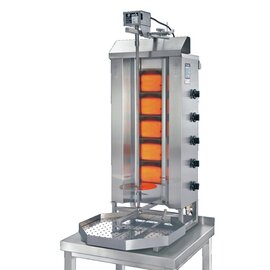 Gyros-Grillgerät G 3 Flüssiggas 8,75 kW | rechteckige Fettwanne Produktbild