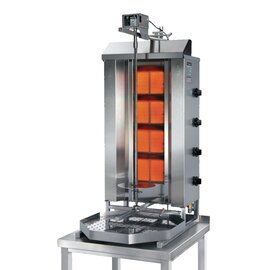 Gyros-Grillgerät GD 4-S Flüssiggas 14 kW | achteckige Fettwanne Produktbild