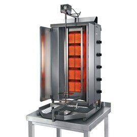 Gyros-Grillgerät GD 5 Flüssiggas 14 kW | achteckige Fettwanne Produktbild