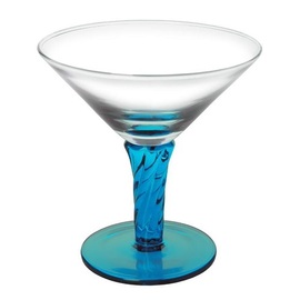 Eisbecher Rimini türkis | Glas mit Relief | 450 ml Produktbild