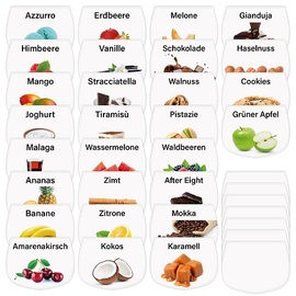 Eissortenschild | 1-seitig | zum Stecken | 65-teilig Produktbild