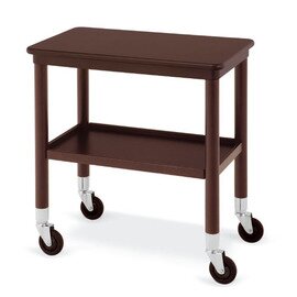 Beistellwagen wengé  | 2 Borde 770 x 470 mm Produktbild