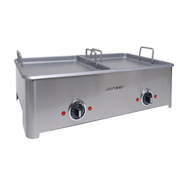 Elektro-Wurstbräter Aufsatzgerät 230 Volt 3 kW | Pfanne aus Stahlblech Produktbild