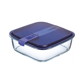 Vorratsbehälter 0,76 ltr mit Deckel EASY BOX Glas quadratisch 155 mm x 145 mm H 65 mm Produktbild
