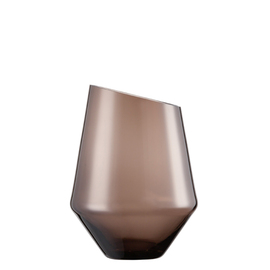 Vase | Windlicht DIAMONDS Glas smoky H 220 mm Ø 165 mm Produktbild
