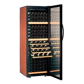 Weinklimaschrank CS200DV pflaumenholzfarben  | Glastür | Absorptions-Technologie Produktbild