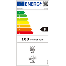 Weinkühlschrank DESIGN-LINE E45FG Glastür Produktbild 2 L