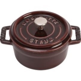 Kokotte 3,8 ltr Gusseisen mit Deckel lila  Ø 240 mm  | angegossene Griffe Produktbild