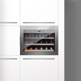 Einbau-Weinkühlschrank WineSafe 18 EB Inox | Kompressortechnik Produktbild 1 S