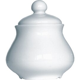 Wersal Zuckerdose mit Deckel MILANO 200 ml Porzellan mit Deckel  Ø 90 mm  H 113 mm Produktbild