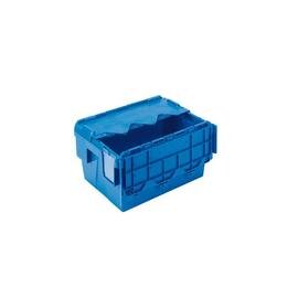 Deckelkiste  • blau  | 18 ltr | 400 mm  x 300 mm  H 222 mm Produktbild