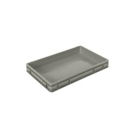 Stapelbehälter COMFORT LINE grau | 600 mm x 400 mm x 70 mm Produktbild