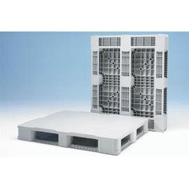 Palette mit 5 Kufen grau • Traglast 5000 kg statisch • Traglast 1250 kg dynamisch • Traglast 1250 kg im Regal | 22 kg Produktbild