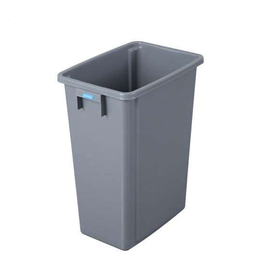 Abfalltrenner 60 ltr grau rechteckig | 320 mm x 460 mm H 580 mm Produktbild