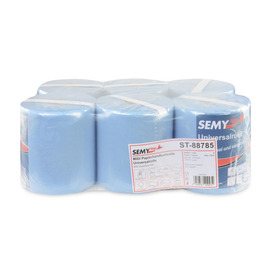 Handtuchrolle SEMYTOP MIDI Zellstoff 2-lagig blau Produktbild