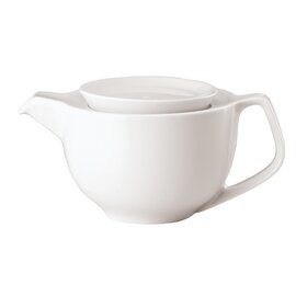 Teekanne ohne Deckel ROTONDO Porzellan weiß 400 ml Produktbild