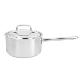 Stieltopf 1,5 ltr Edelstahl mit Deckel | induktionsgeeignet | Boden-Ø 140 mm Produktbild