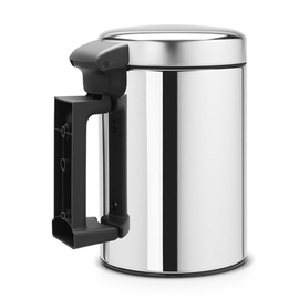 Wand-Abfalleimer NewIcon 3 ltr Edelstahl glänzend Produktbild 1 S