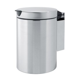 Wand-Abfalleimer 3 ltr Edelstahl Touchdeckel matt Ø 170 mm  H 250 mm Produktbild