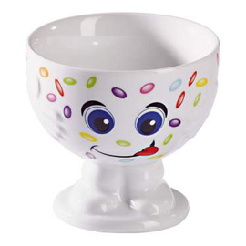 Kinder-Eisbecher SMARTIES Cup weiß Ø 85 mm H 84 mm Produktbild