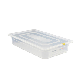 GN Behälter GN 1/1 Polypropylen H 100 mm mit IML-HACCP-Etikett Produktbild