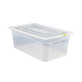 GN Behälter GN 1/1 Polypropylen H 200 mm mit IML-HACCP-Etikett Produktbild