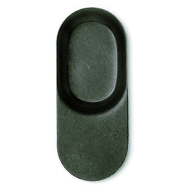 Probierlöffel | Fingerfoodlöffel LES ESSENCES Edelstahl schwarz L 85 mm Produktbild