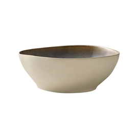 Bowl SALEMA Steinzeug beige | weiß 0,6 ltr Produktbild