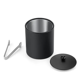 Eiseimer SLUSH schwarz 1 ltr inkl. Eiszange Produktbild