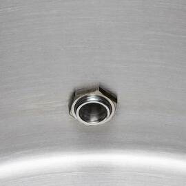 Kartoffelkochkessel mit Ablasshahn und Deckel, Ø 400 mm, Höhe 400 mm, 50,3 Liter Produktbild 5 S