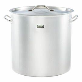 Suppentopf hohe Form, Serie ECO Ø 450 mm, Höhe 450 mm, 71,6 Liter, inkl. Deckel Produktbild