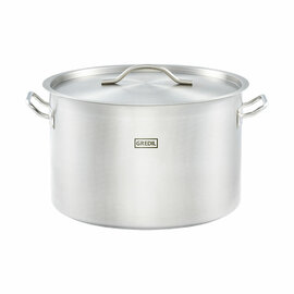 Suppentopf mittelhohe Form, Serie ECO Ø 400 mm, Höhe 260 mm, 32,6 Liter, inkl. Deckel Produktbild