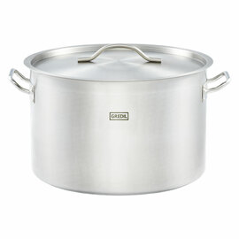 Suppentopf mittelhohe Form, Serie ECO Ø 450 mm, Höhe 360 mm, 57,3 Liter, inkl. Deckel Produktbild
