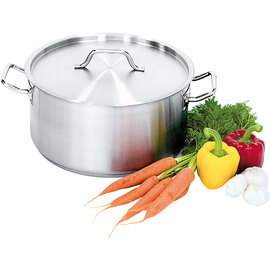 Suppentopf mit Deckel, Ø 360 mm, Höhe 180 mm, 18,3 Liter Produktbild