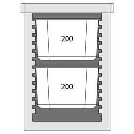 Thermobox Frontlader für 6x GN 1/1 (65 mm) Produktbild 2 S