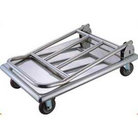 Thermobox-Transportwagen aus Edelstahl, Traglast 150 kg, 740 x 480 x 870 mm (BxTxH) Produktbild 2 S