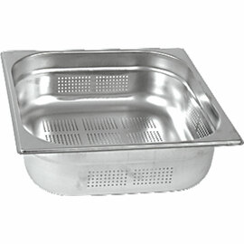 Gastronormbehälter Serie STANDARD, GN 1/2 (150mm), perforiert Produktbild