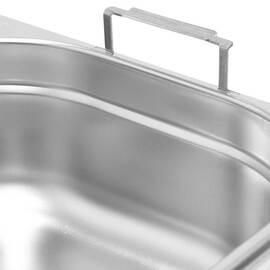 Gastronormbehälter mit Fallgriffen, Serie STANDARD, GN 1/3 (100mm) Produktbild 2 S