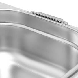 Gastronormbehälter mit Fallgriffen, Serie STANDARD, GN 1/3 (100mm) Produktbild 3 S