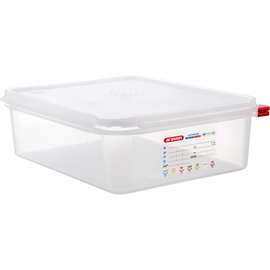 ARAVEN Gastronormbehälter mit Deckel, Polypropylen, GN 1/2 (100 mm) Produktbild