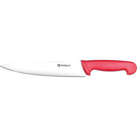 Stalgast Küchenmesser, HACCP, Griff rot, Edelstahlklinge 22 cm Produktbild
