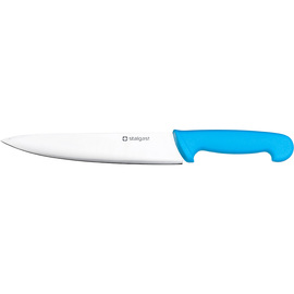 Stalgast Küchenmesser, HACCP, Griff blau, Edelstahlklinge 22 cm Produktbild