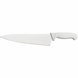 Kochmesser Premium, HACCP, Griff weiß, Edelstahlklinge, L. 26 cm Produktbild