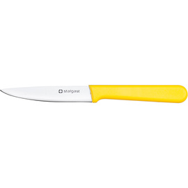 Stalgast Schälmesser, HACCP, Griff gelb, Edelstahlklinge 9 cm Produktbild
