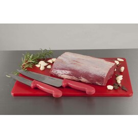 Schneidbrett, HACCP, Farbe rot, 450 x 300 x 13 mm (BxTxH) Produktbild 4 S
